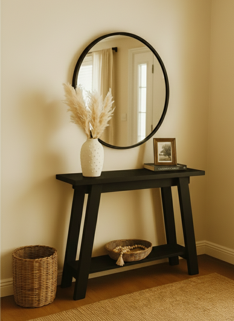 Mesa de Arrimo Chincol Color Negro 120