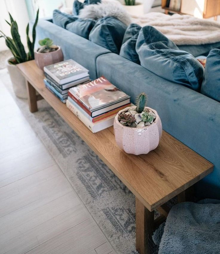 Banca de madera Sólida Elegante 150 cm