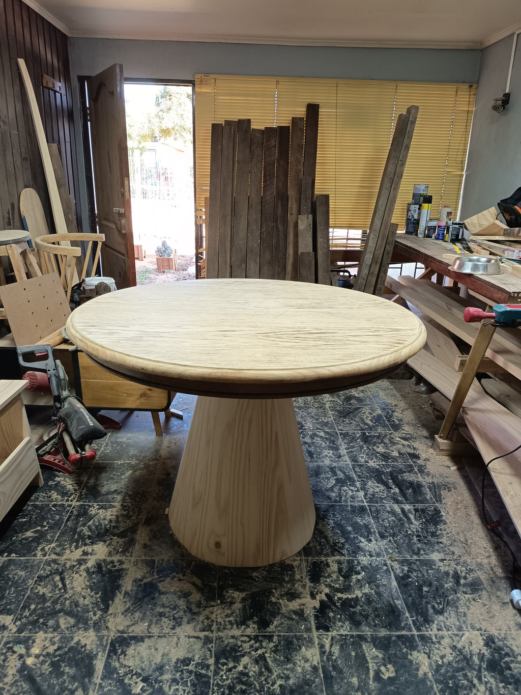 Mesa de Comedor Extensible madera sólida