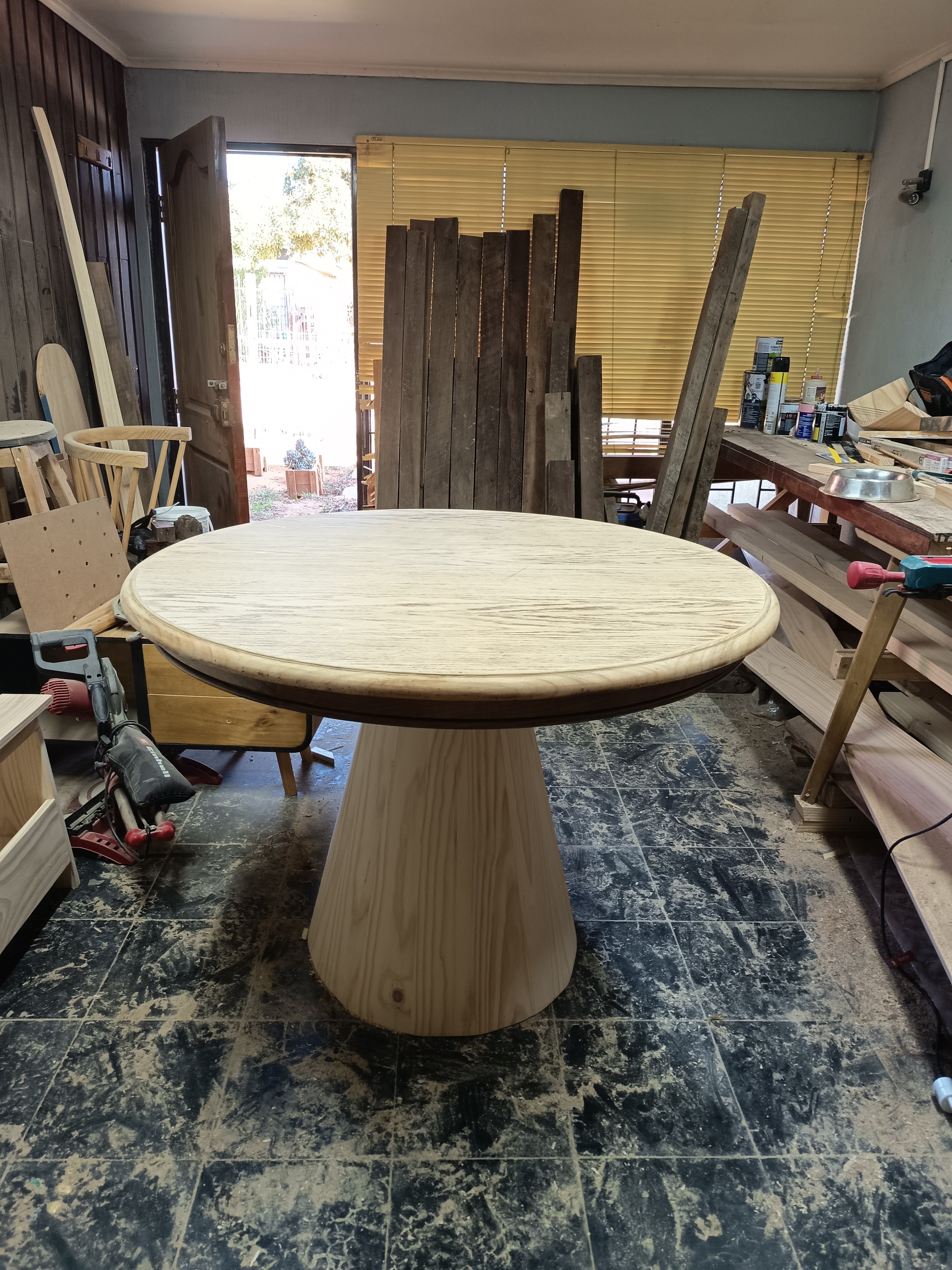 Mesa de Comedor Extensible madera sólida