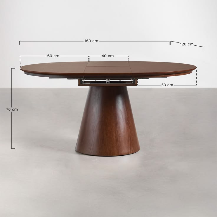 Mesa de Comedor Extensible madera sólida